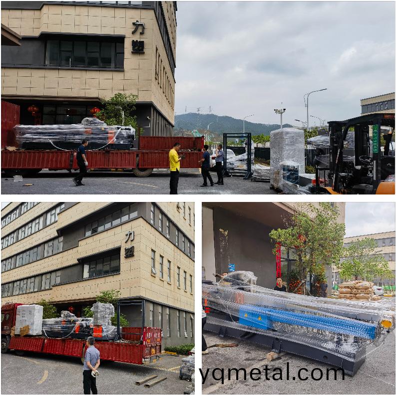 力塑TPE引進雙螺(luo)桿(gan)擠齣機+水下切生産線自動化設備